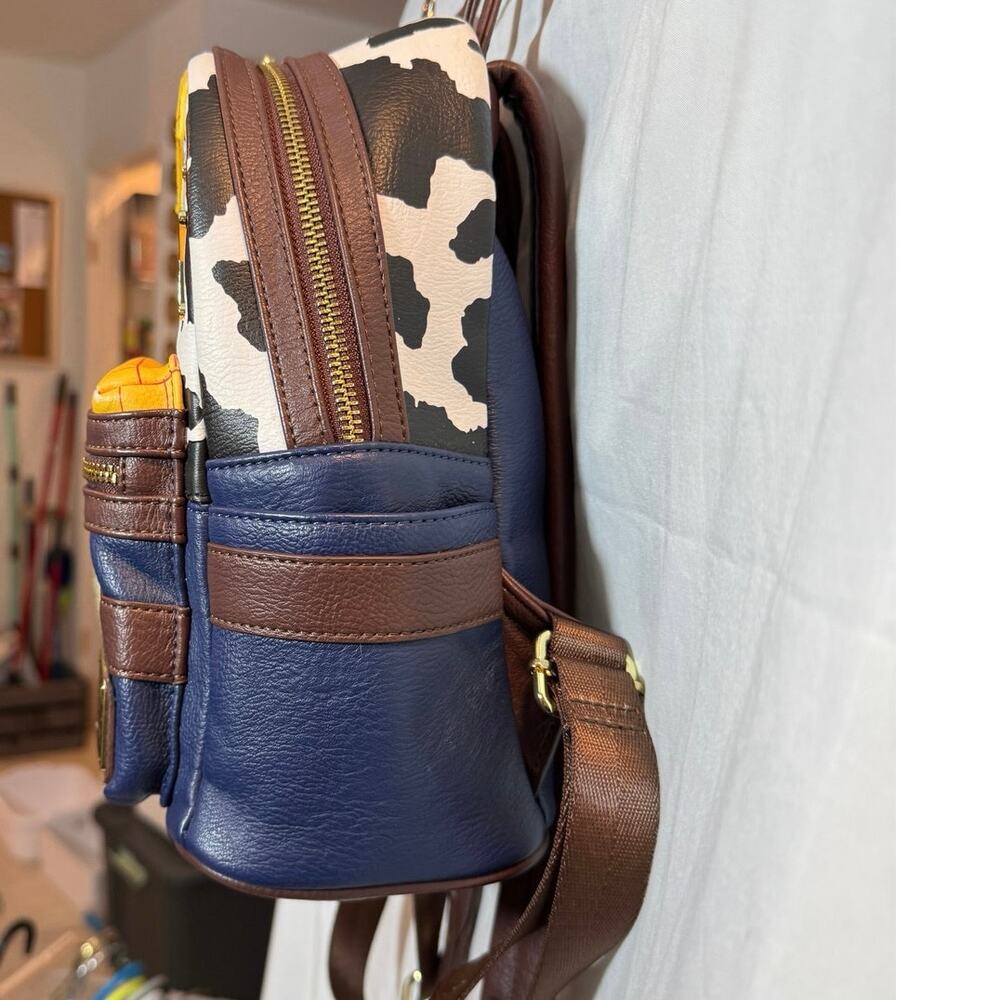 Loungefly Disney Parks PIXAR Toy Story Woody Cosplay Mini Backpack - Picture 7 of 9